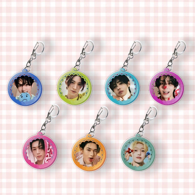 N Liang Zhenyuan, Park Cheng-Hyun, Kim Seon-Yu, Xi Village Li Peripheral Accessories, Bag Keychain 1012 - Image 2